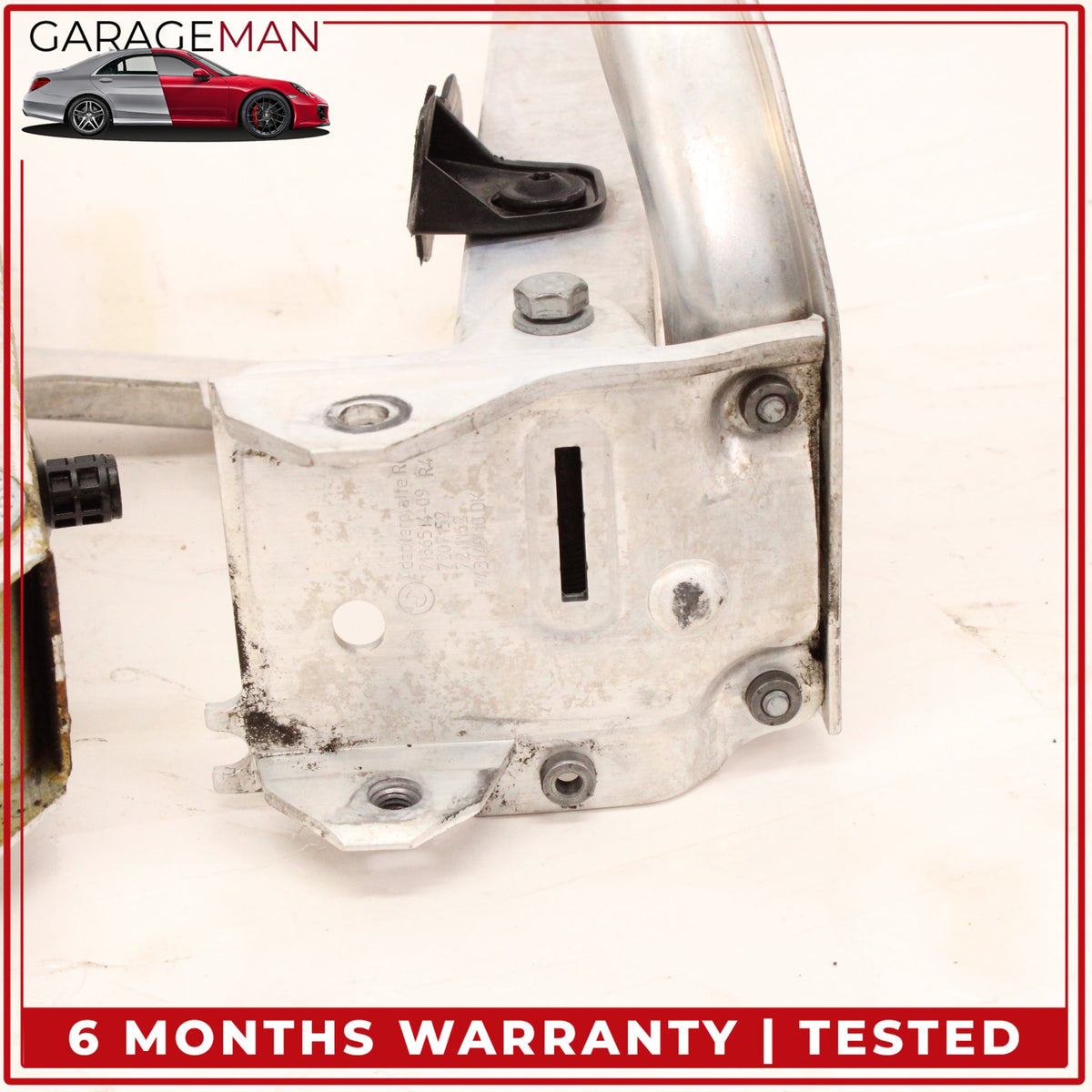 2012-2019 BMW 650i F13 Front Right Side Bumper Support Bracket 7186514-09 OEM