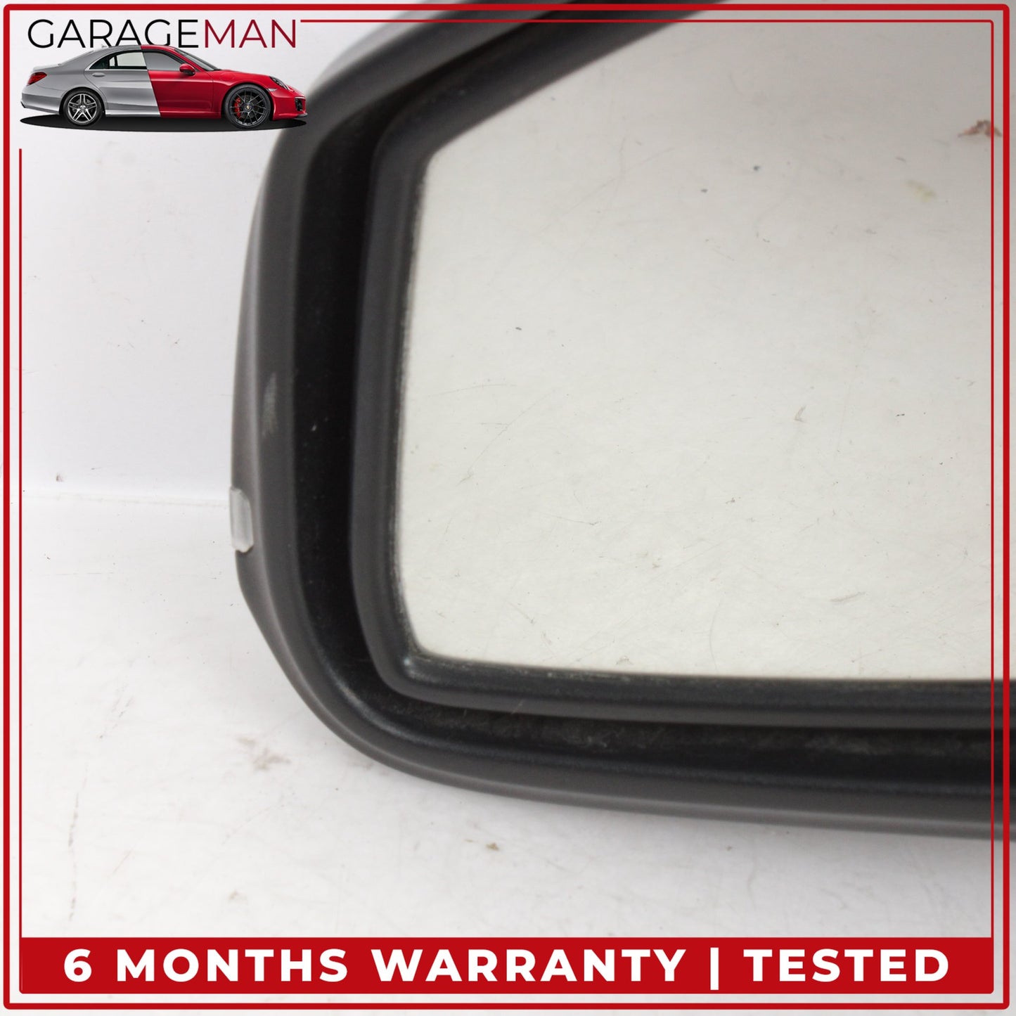 2014-2021 BMW i3 I01 Front Left Side Door Rear View Mirror Heated Silver OEM