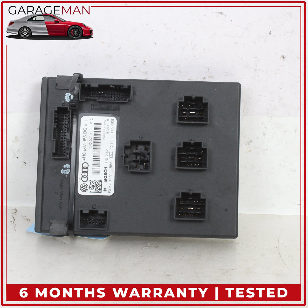 2012-2018 Audi A7 A6 On Board Power Supply Control Module Unit 4H0907063BG OEM