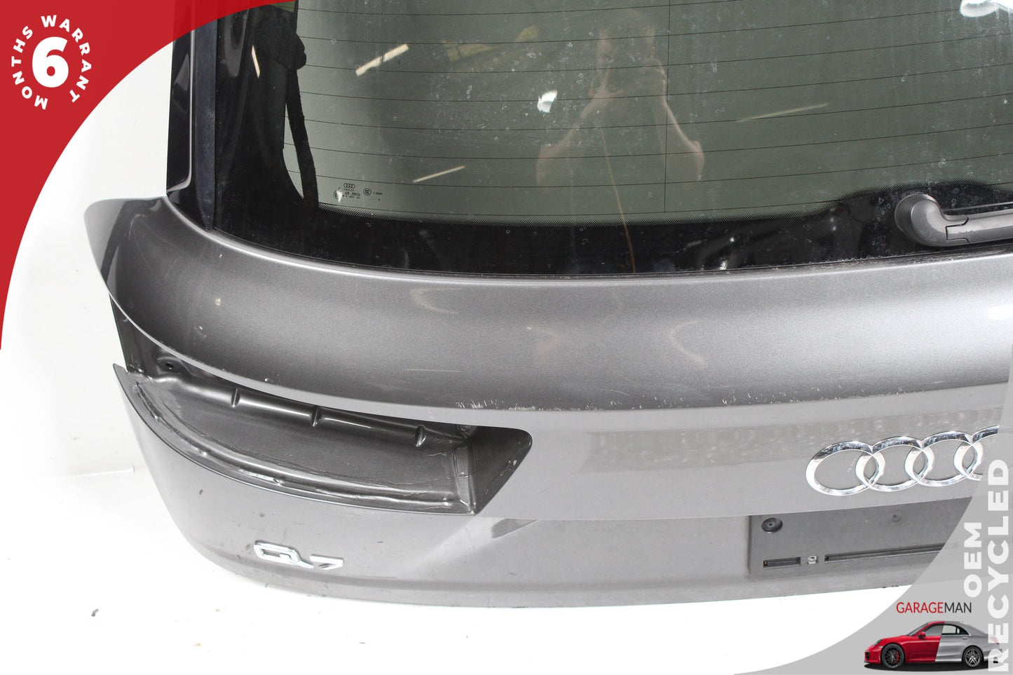 2017-2019 Audi Q7 Rear Trunk Lid Tailgate Lift Gate Hatch Shell 4M0827025D OEM