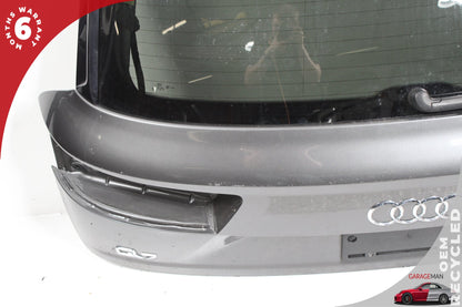 2017-2019 Audi Q7 Rear Trunk Lid Tailgate Lift Gate Hatch Shell 4M0827025D OEM
