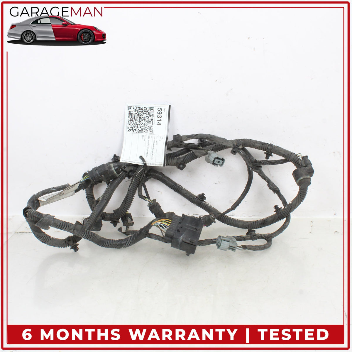 2013-2017 LR Range Rover L494 Rear Bumper Wiring Wire Harness GK6215B484DA OEM