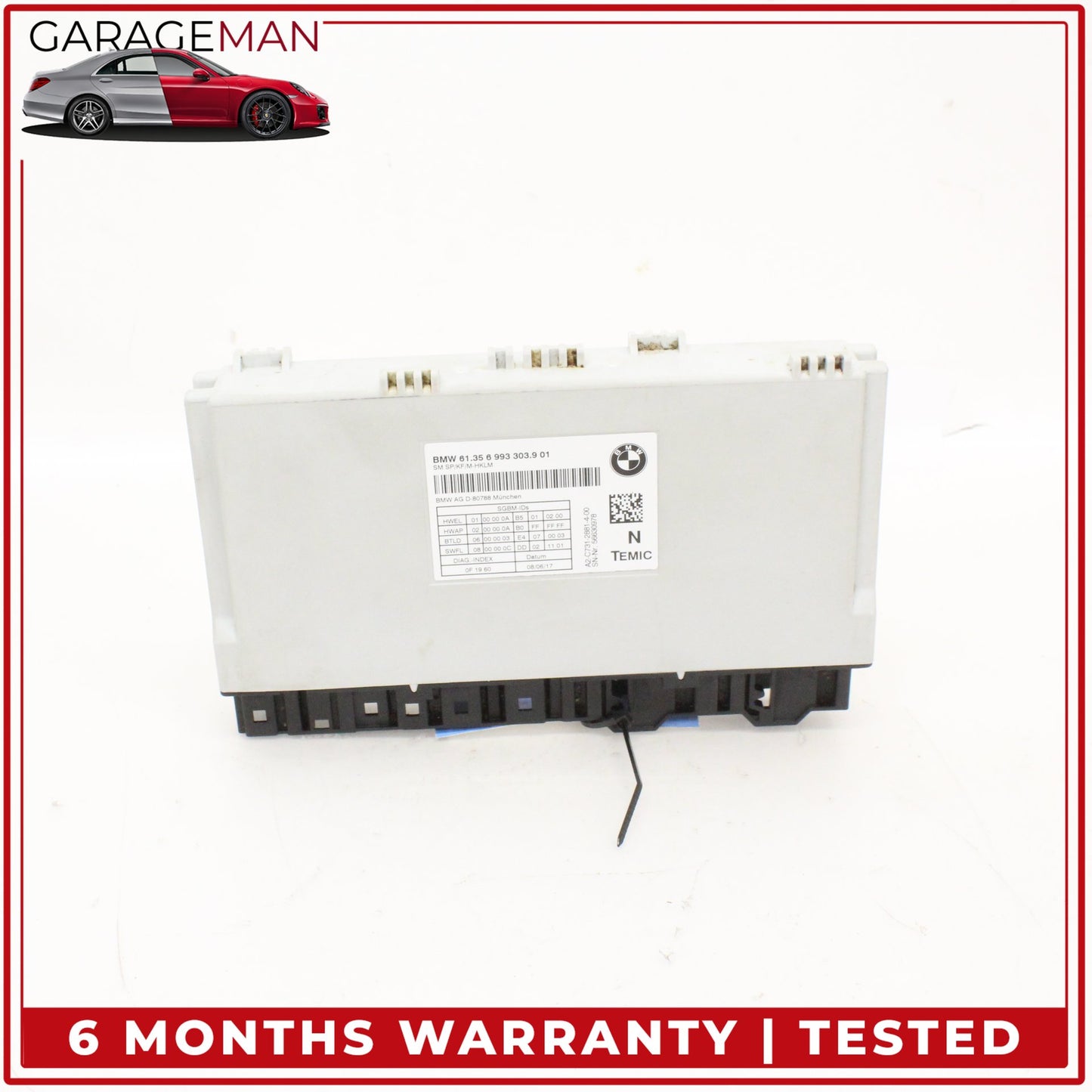 2011-2016 BMW 528i F10 Front Left or Right Side Seat Control Module 6993303 OEM