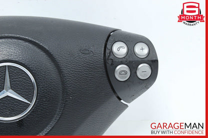 05-08 Mercedes W203 C230 C240 C350 Steering Wheel Air Bag Airbag Black OEM
