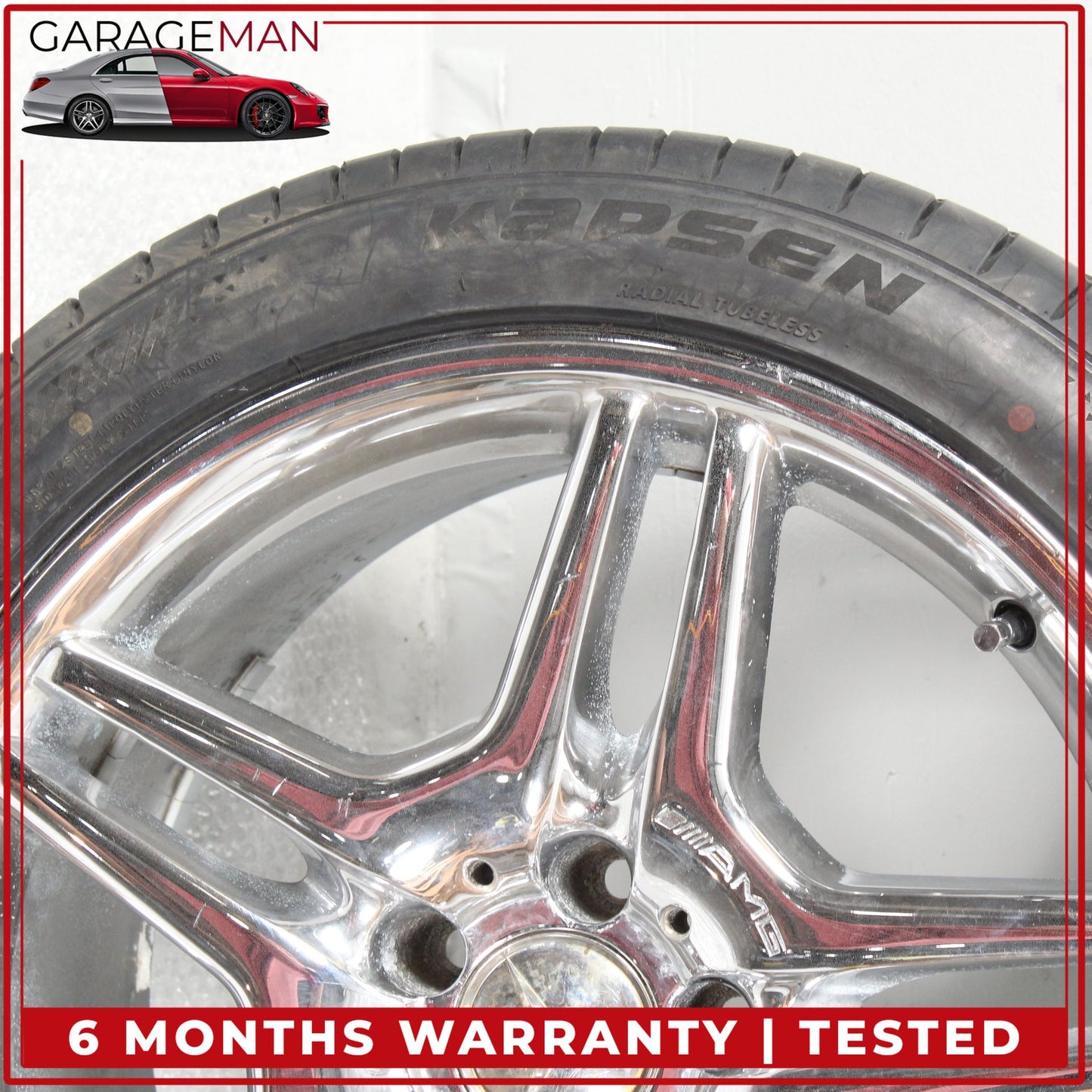 2003-2012 Mercedes R230 SL550 SL65 AMG Rear Wheel Tire Rim 9.5Jx18H2 ET33 OEM