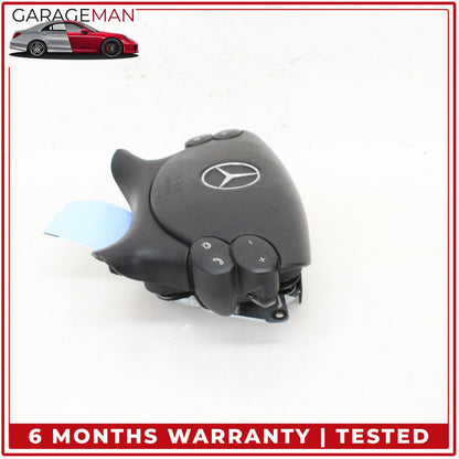 2003-2012 Mercedes W211 E350 Front Left Side Steering Wheel Airbag Black OEM