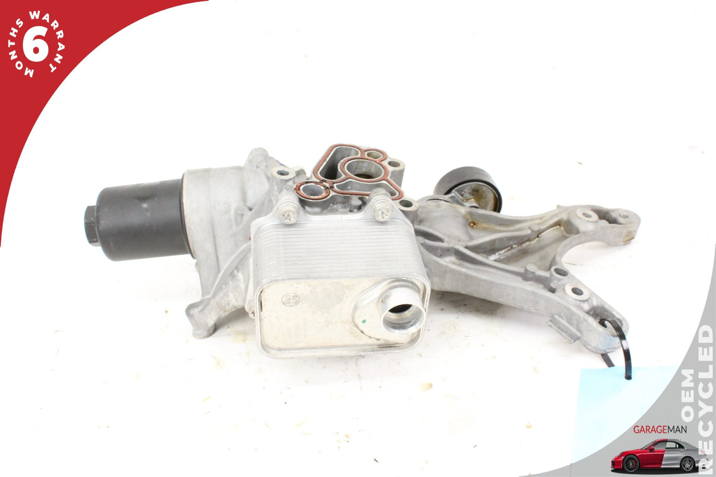 2015-2020 Audi A3 8V Sedan Oil Filter Housing w/ Oil Cooler Bracket 06L903143D