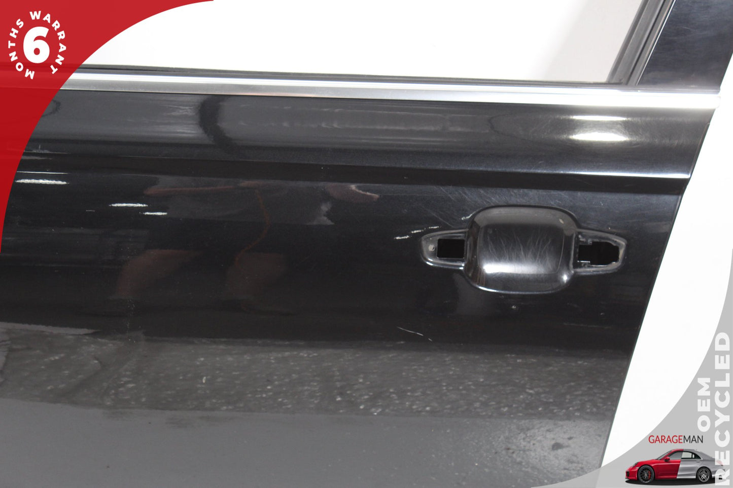 2012-2018 Audi A6 C7 Sedan Front Left Exterior Door Shell Frame Panel 4E0010357