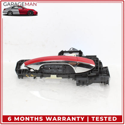 2010-2017 Mercedes C207 E400 Coupe Front Right Side Exterior Door Handle Red OEM