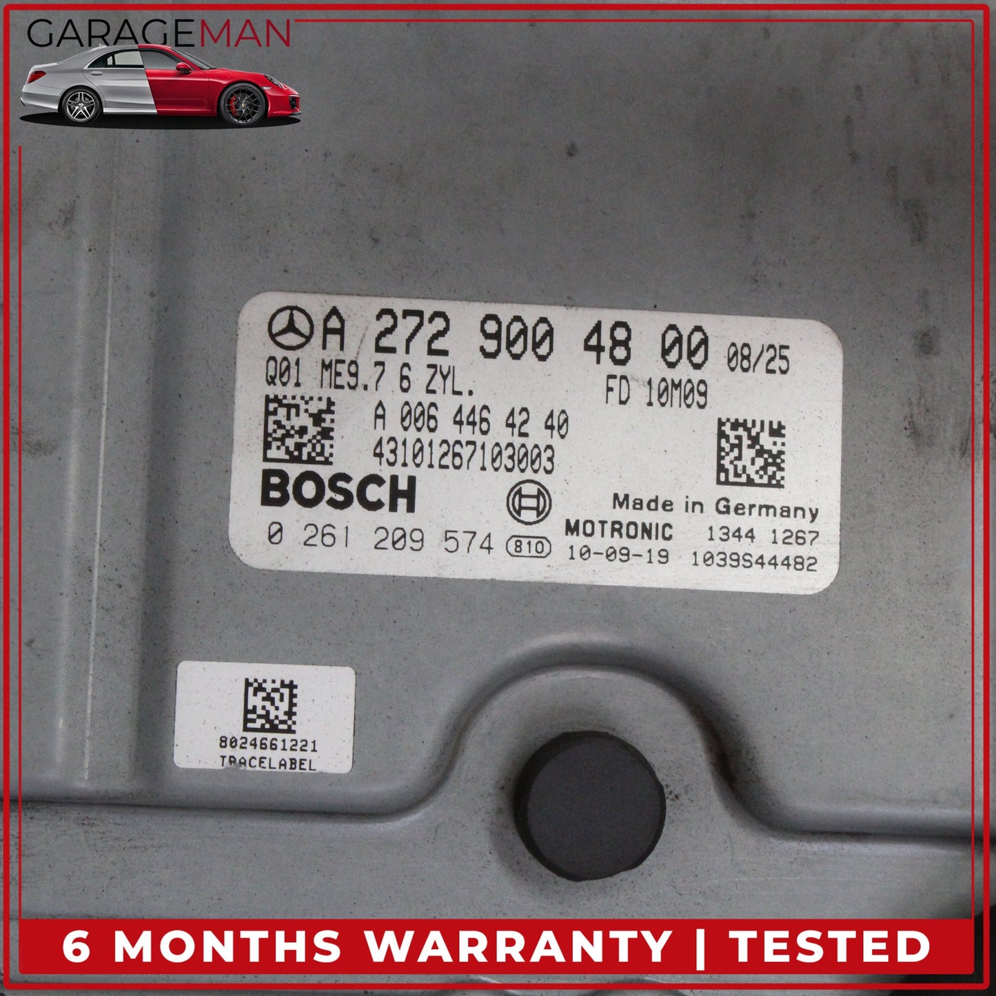 2010-2013 Mercedes W164 ML350 R350 ECU Engine Control Module 2729004800 OEM
