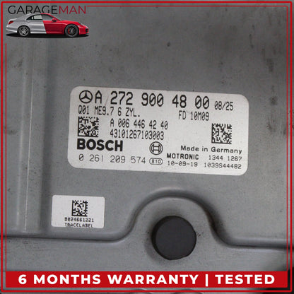 2010-2013 Mercedes W164 ML350 R350 ECU Engine Control Module 2729004800 OEM