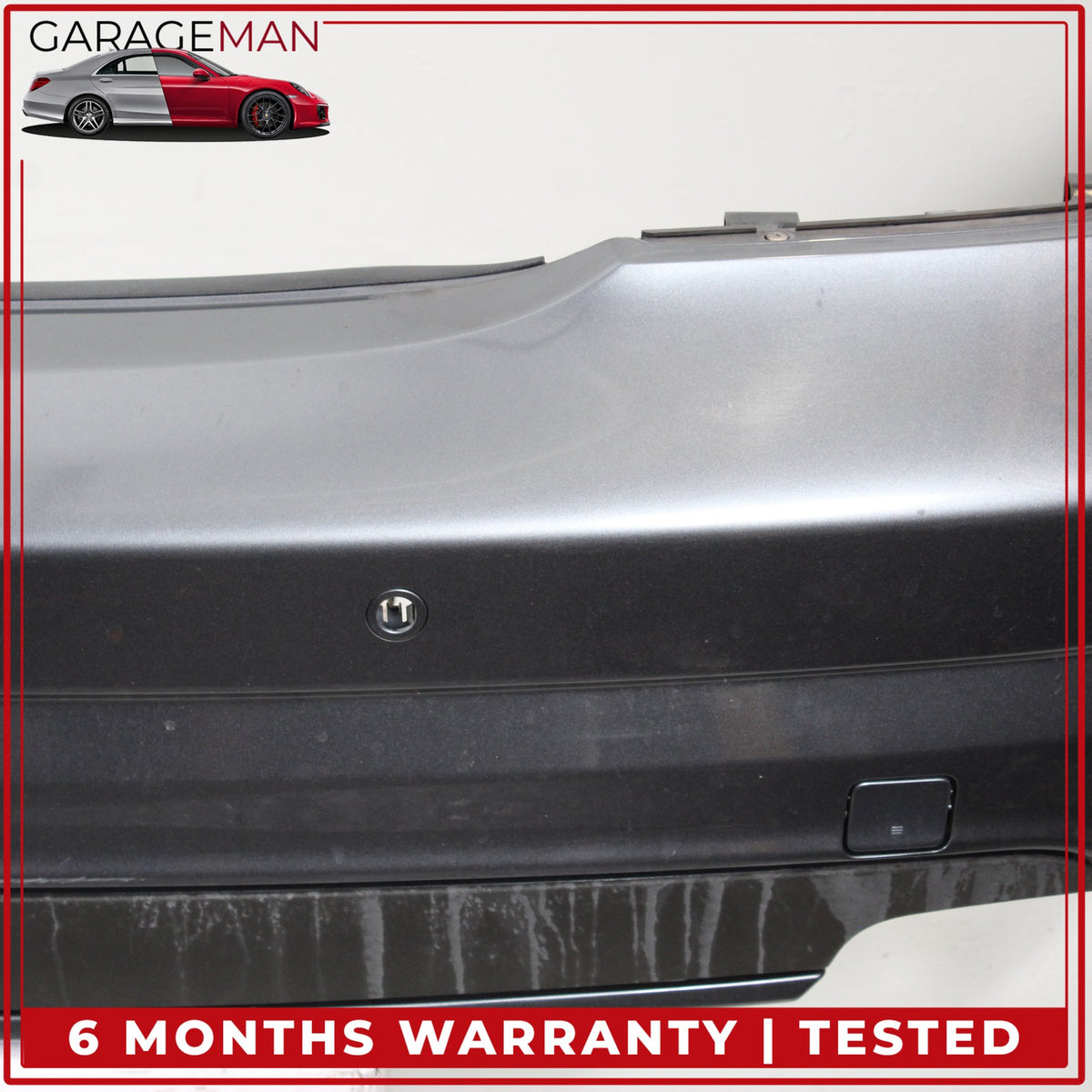 2006-2011 Mercedes W219 CLS550 Sedan Rear Bumper Cover Gray Metallic OEM