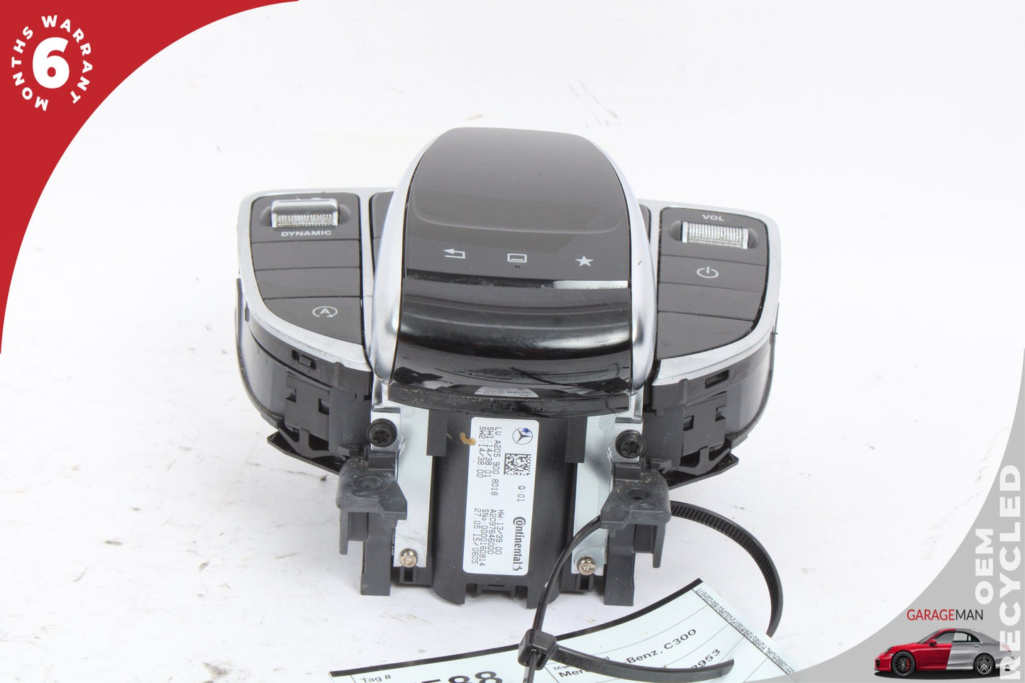 2015-2020 Mercedes-Benz C300 W205 Center Console Multi Function Switch Control