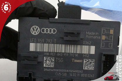 2007-2015 Audi Q7 Front Right Side Door Control Module Unit 4F0959792T OEM