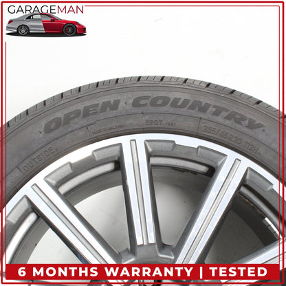2017-2025 Audi Q7 SQ7 10 Spoke Wheel Rim w/ Tire 9JX20H2 ET33 4M0601025AD OEM