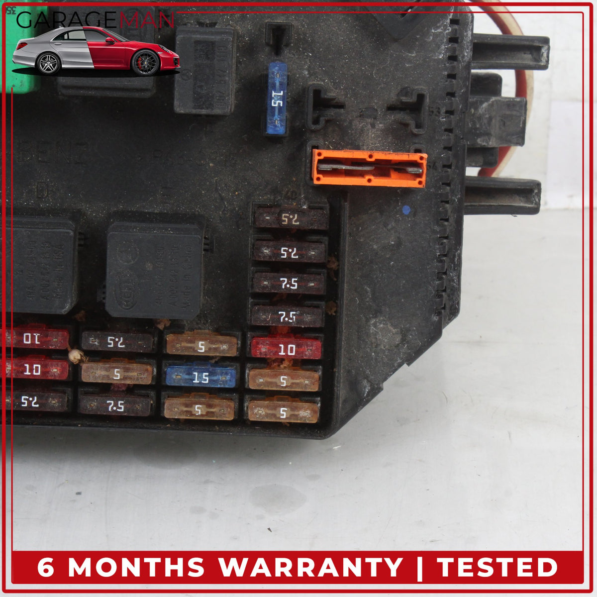2009-2010 Mercedes W221 S550 S63 AMG Front Under Hood Fuse Box Module 2219005801