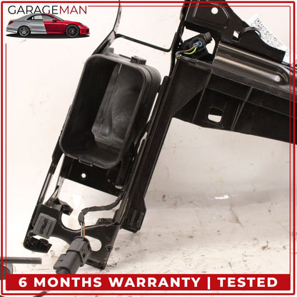 2009-2015 BMW 740i F01 Left Headlight Support Bracket Frame w/ Hood Latch OEM