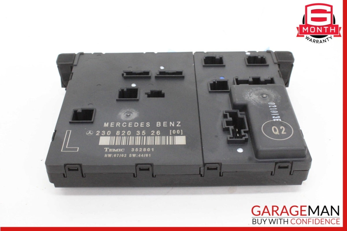 2003-2012 Mercedes-Benz SL500 R230 Convertible Left Front Door Control Module 2308203526 OEM