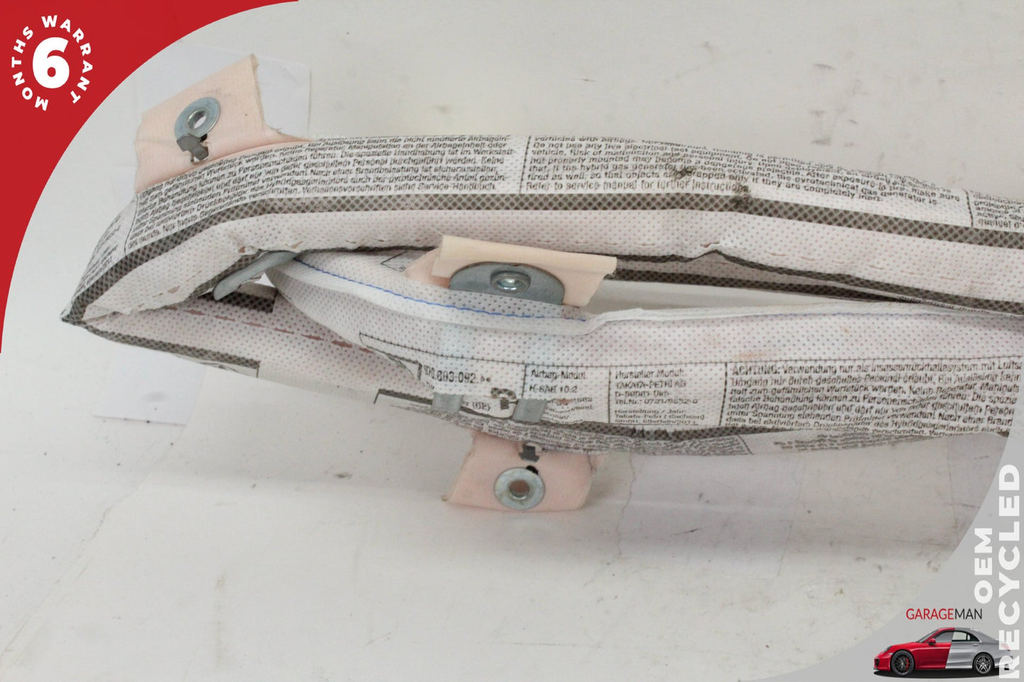 2010-2016 Porsche Panamera 970 Right Side Roof Curtain Air Bag 97080309201 OEM