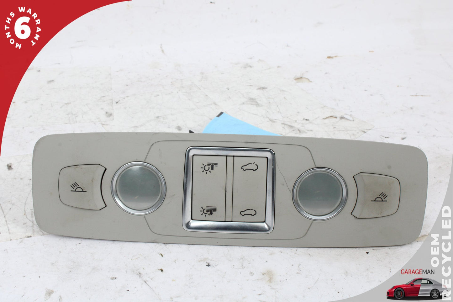 2007-2015 Audi Q7 Upper Over Head Center Dome Reading Light Lamp 4L0947112A OEM