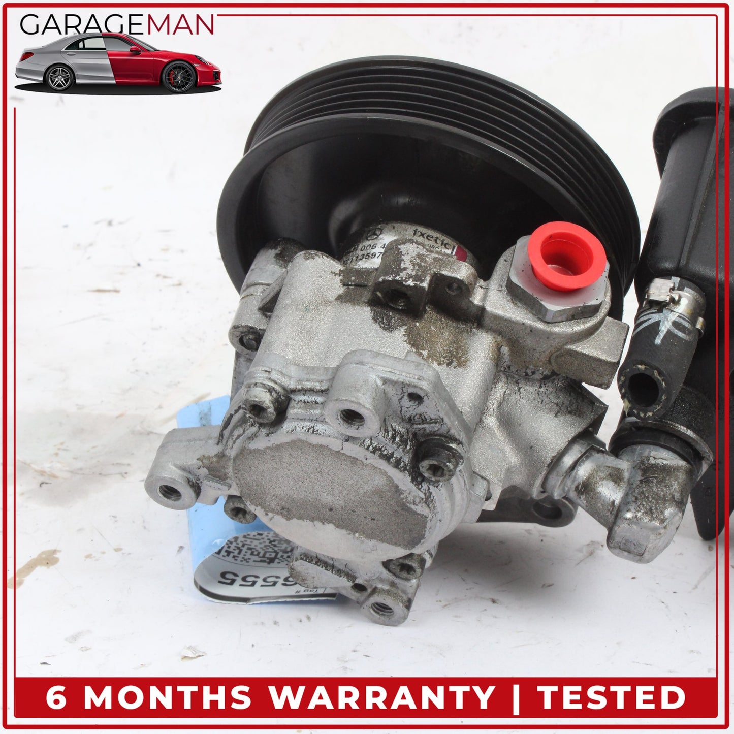 2006-2012 Mercedes W164 ML350 Power Steering Pump w/ Reservoir 0054662201 OEM