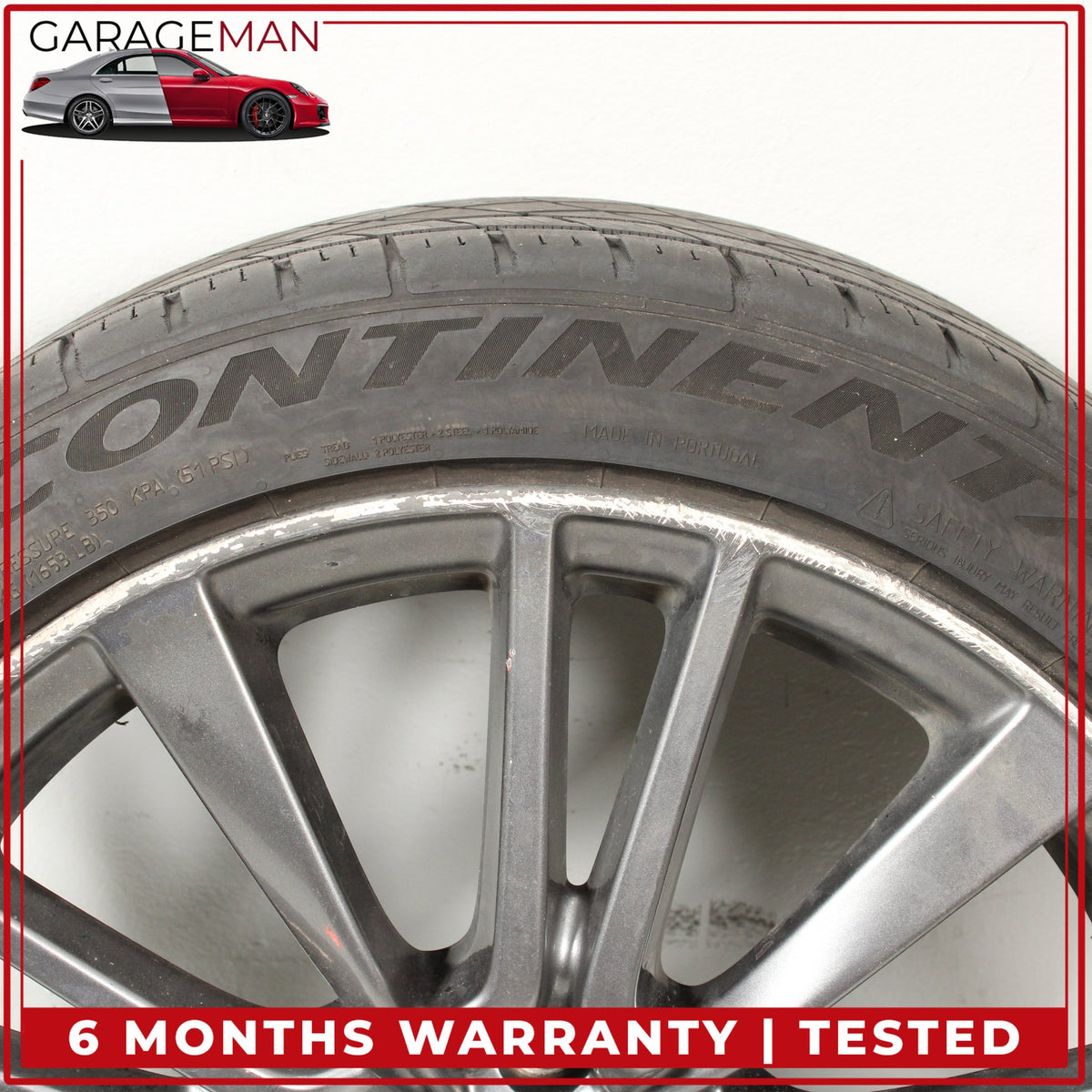 2014-2024 Infiniti Q50 V37 Front or Rear Wheel Rim w/ Tire 9Jx19 D0C004HK9C OEM