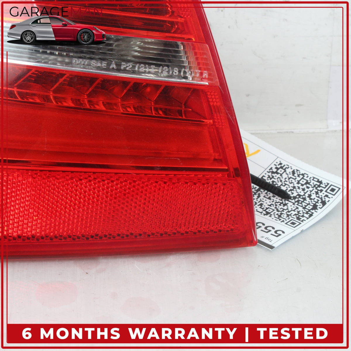 2012-2015 Audi A6 S6 Rear Left Side LED Outer Tail Light Lamp 4G5945095B OEM