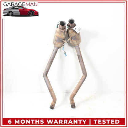 2002-2005 Ford Thunderbird RWD Left and Right Side Exhaust Downpipe Set OEM