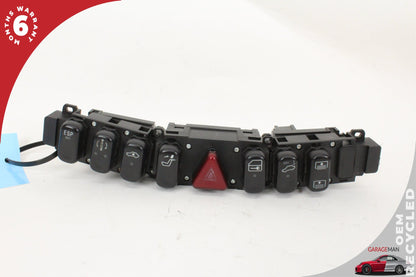 2000-2002 Mercedes W220 S500 Center ESP Hazard Light Door Lock Switch Control