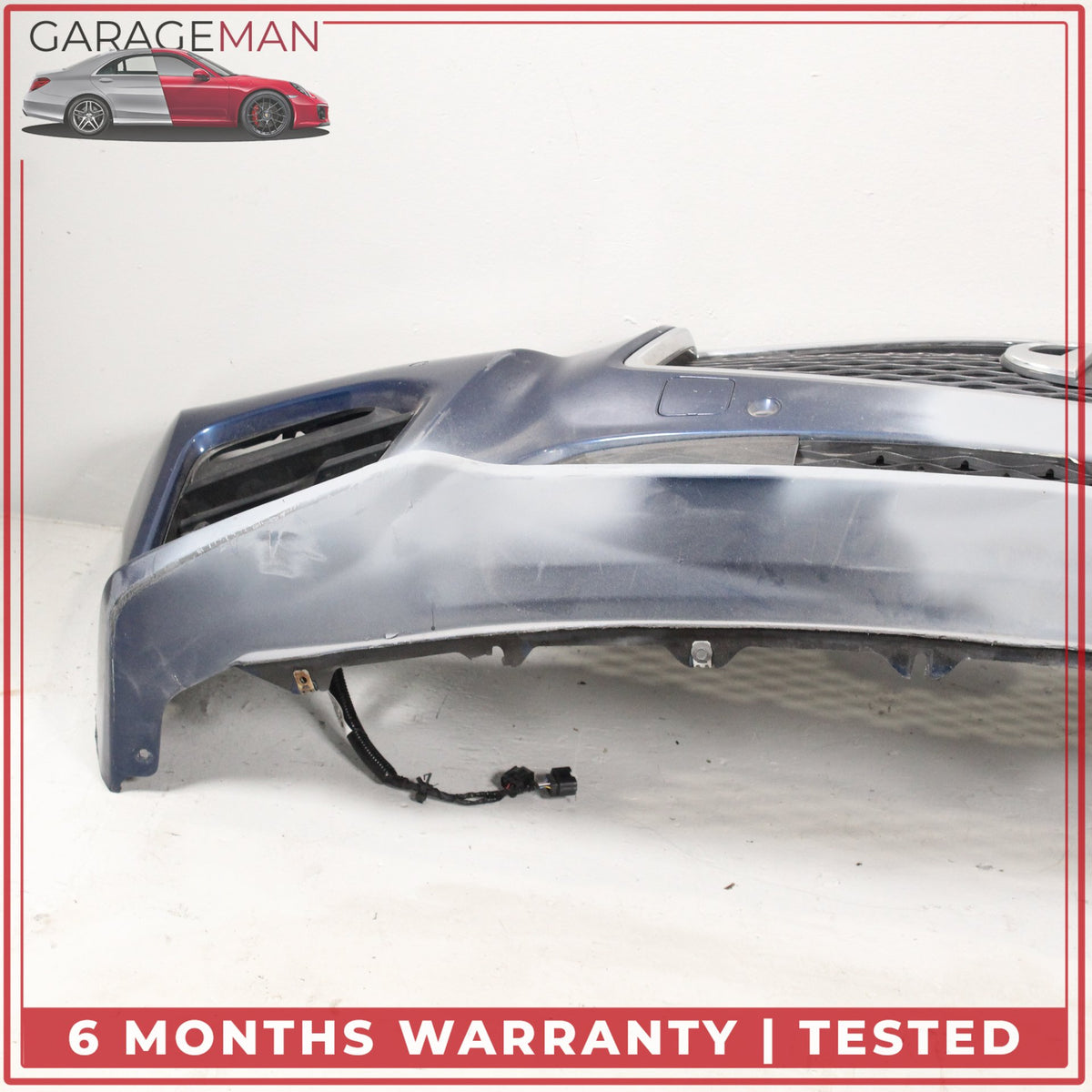 2014-2017 Infiniti Q50 V37 Front Bumper Cover Assembly w/ Grille 620224HE0H OEM