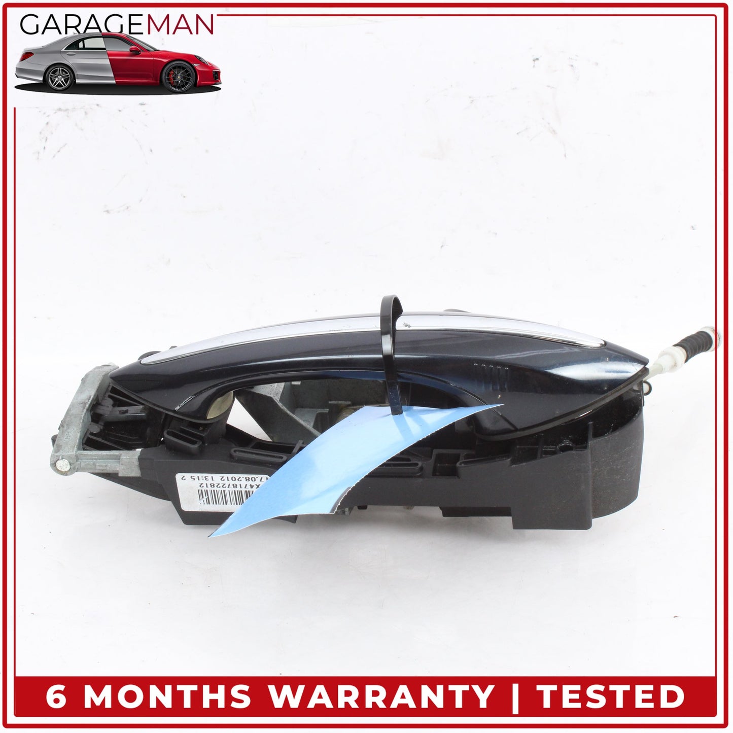 2012-2019 BMW 650i Right Passenger Side Exterior Door Handle Black 7249980 OEM