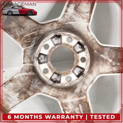 2007-2011 Mercedes W221 S550 Rear 5 Spoke Wheel Rim 9.5X19H2 ET43 2214012702 OEM