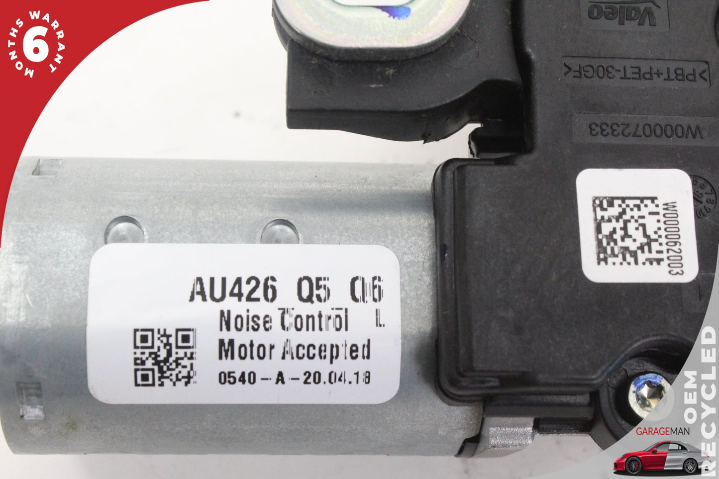 2018-2024 Audi Q5 SQ5 Rear Window Wiper Motor Valeo 80A955711 OEM