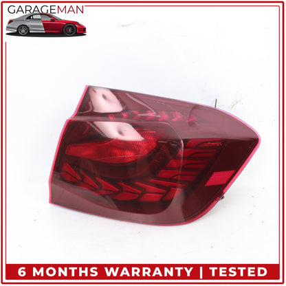 2012-2015 BMW 328i 320i F30 Rear Right Side Outer Tail Light Lamp 7372786 OEM