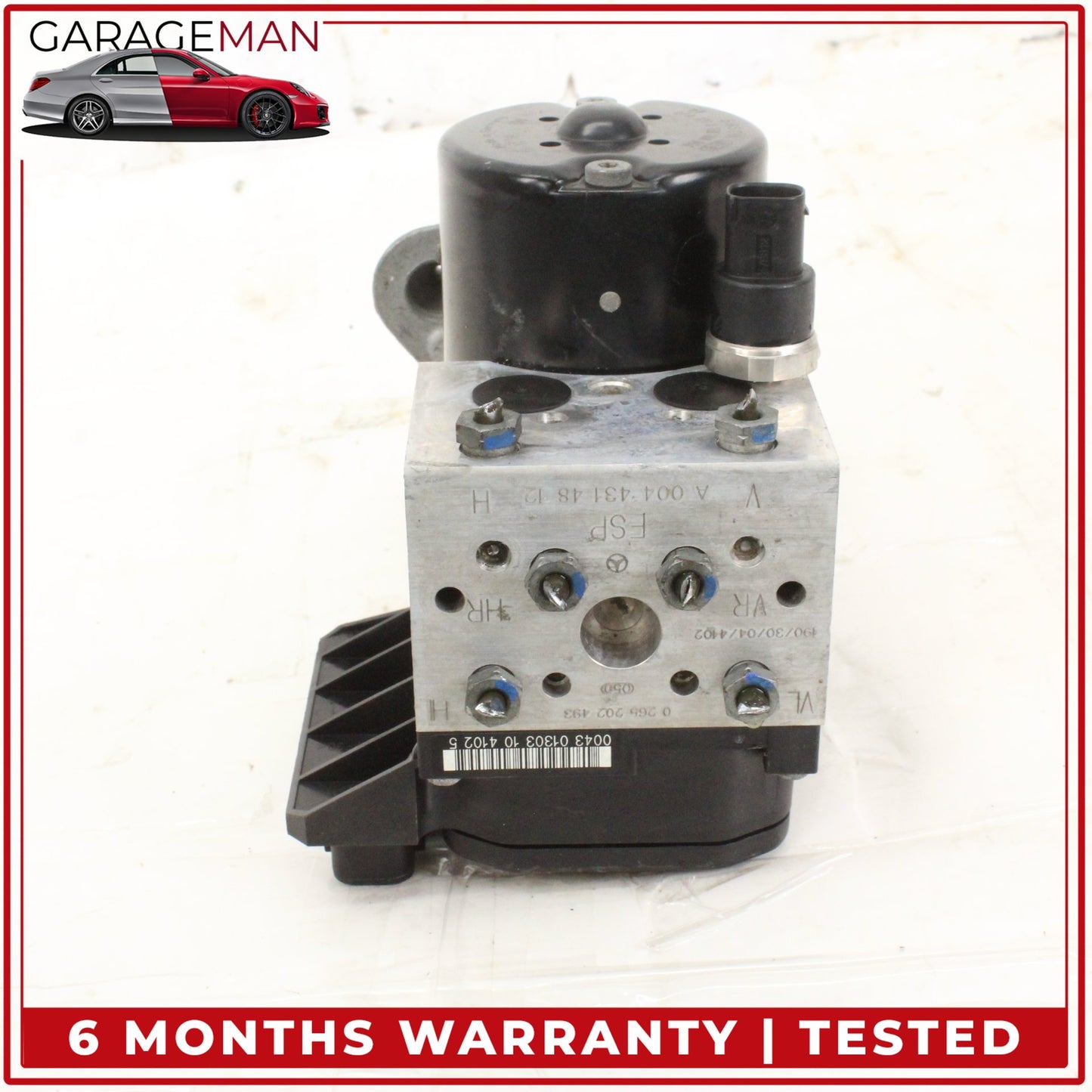 2000-2003 Mercedes W210 E320 E430 ABS Anti Lock Brake Pump Module 0044314812 OEM
