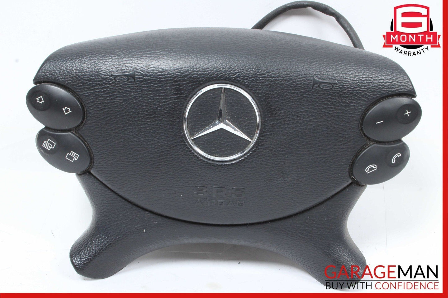 03-12 Mercedes E350 SL500 CLS500 G500 Steering Wheel Airbag Air Bag Black