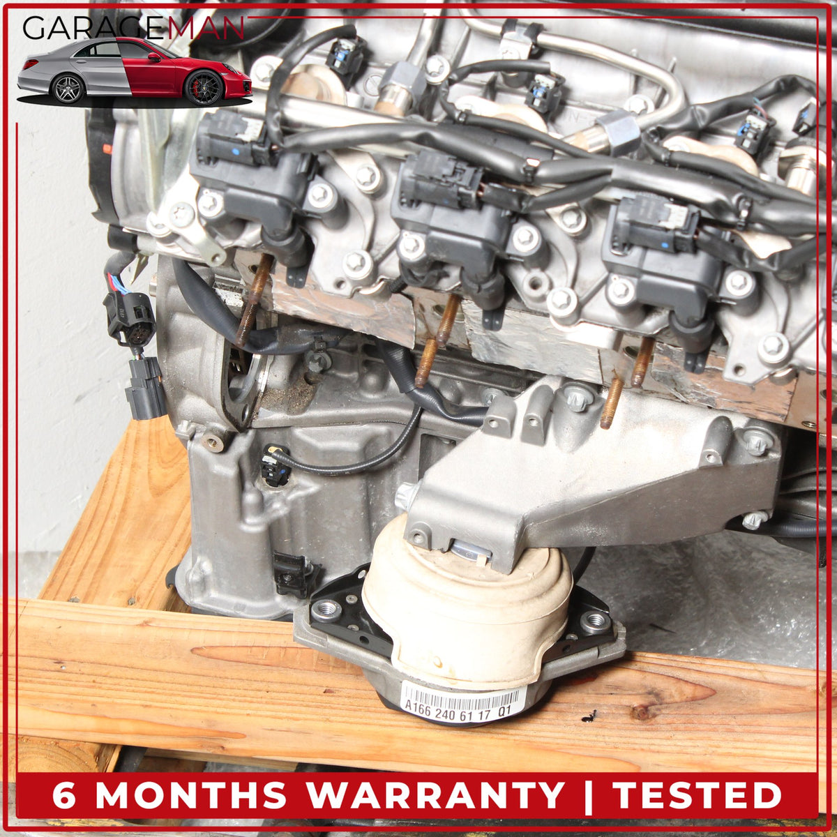 2011-2019 Mercedes X166 GL450 AWD 4.7 V8 Engine Motor Assembly 278928 OEM 156K