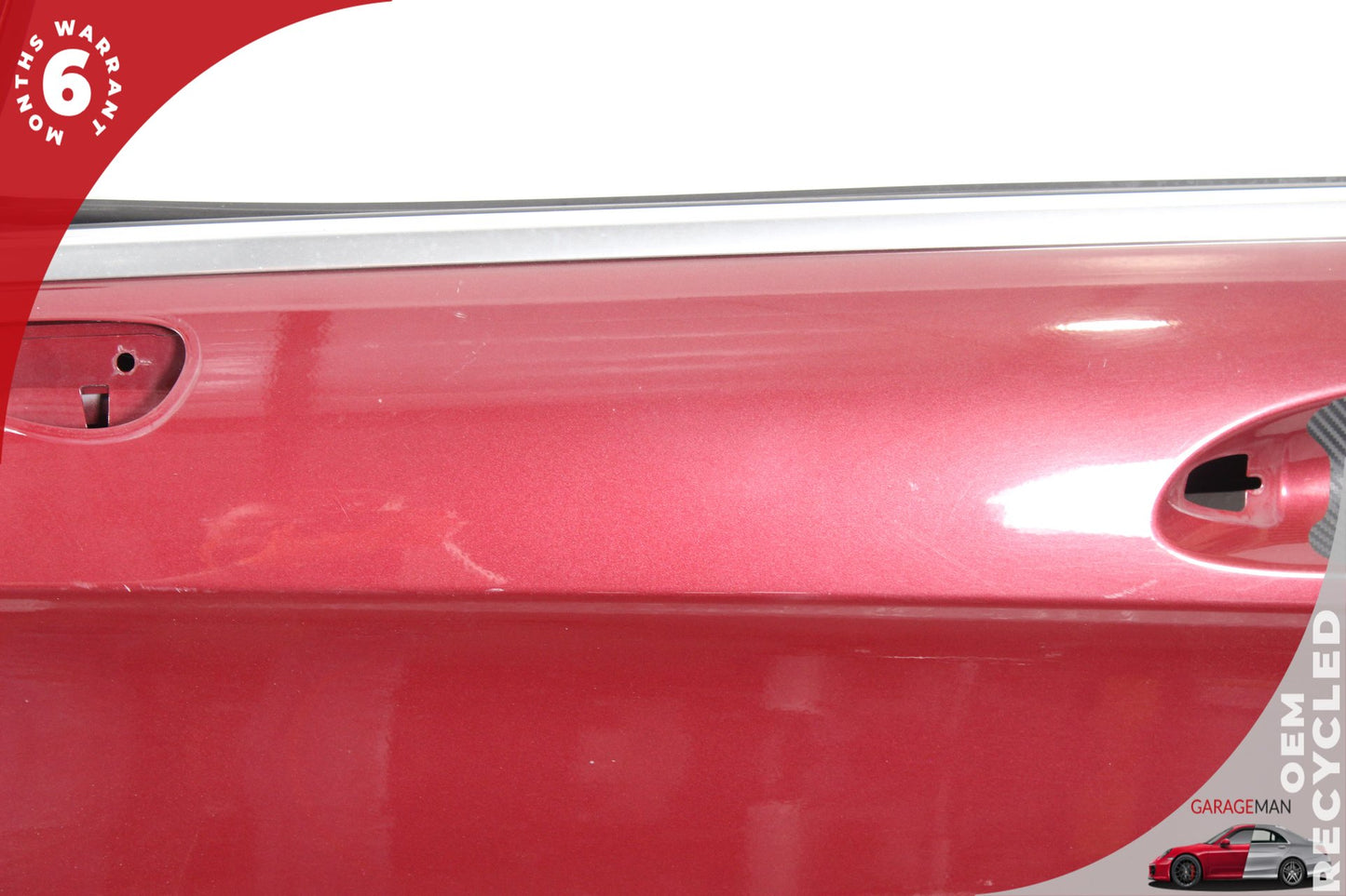 2012-2018 Mercedes W218 CLS550 Front Left Driver Side Door Shell Red OEM