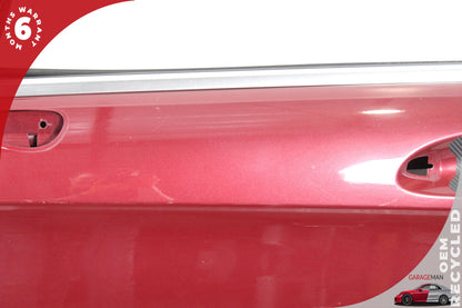 2012-2018 Mercedes W218 CLS550 Front Left Driver Side Door Shell Red OEM