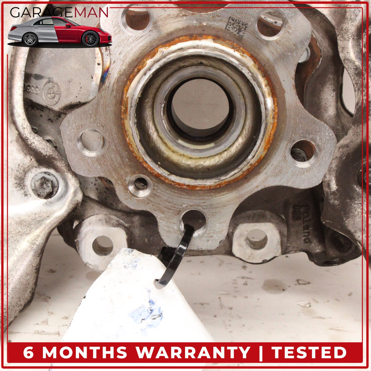 2019-2026 BMW Z4 G29 RWD 2.0L Rear Right Spindle Knuckle Wheel Hub w/ Shield OEM