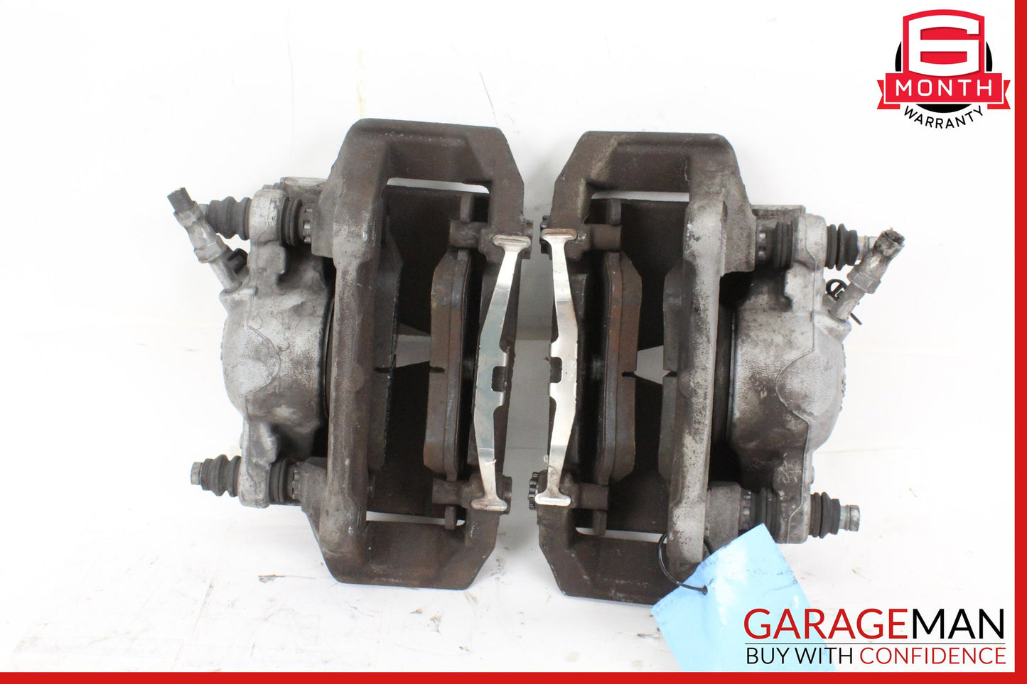 2009-2016 Audi A5 8T Front Left and Right Side Brake Caliper Set 8K0106AJ OEM