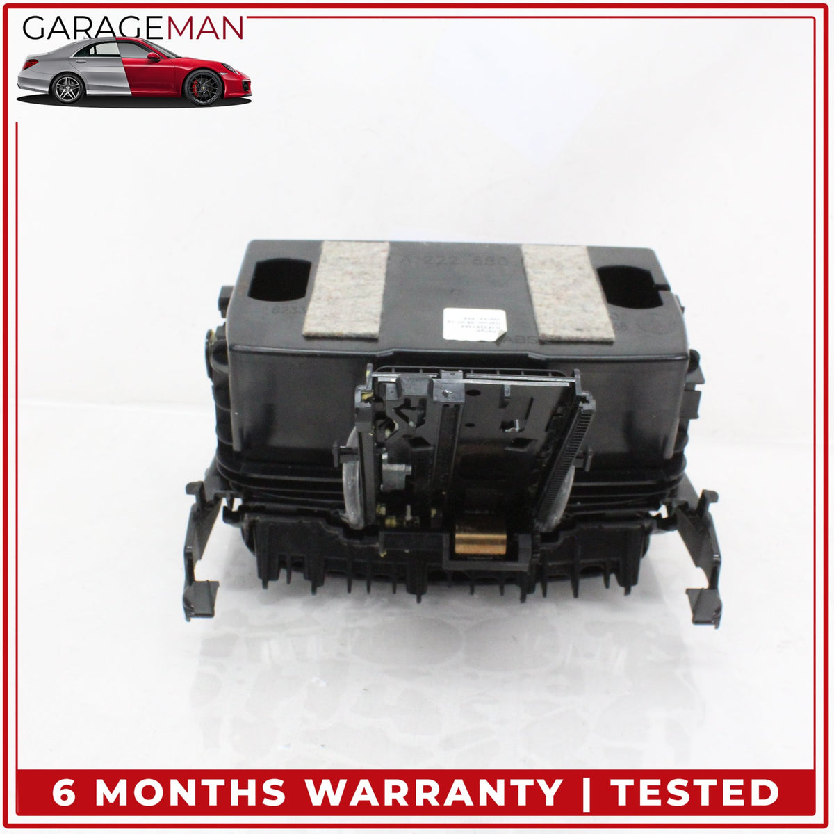 2014-2017 Mercedes W222 S550 S63 AMG Center Console Cup Holder Compartment OEM