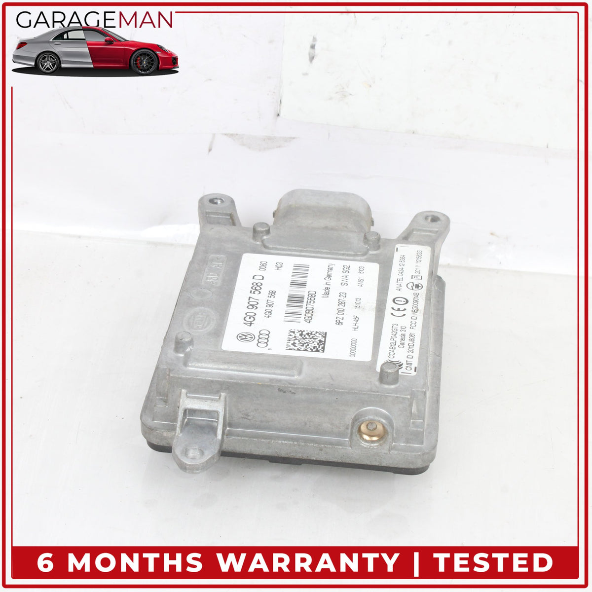 2012-2018 Audi A6 Rear Left and Right Blind Spot Radar Sensor Module Set OEM