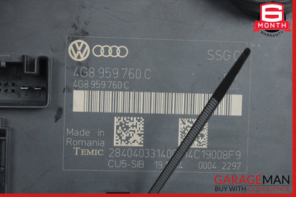 2012-2018 Audi S7 Front Left or Right Seat Backrest Control Module 4G8959760C
