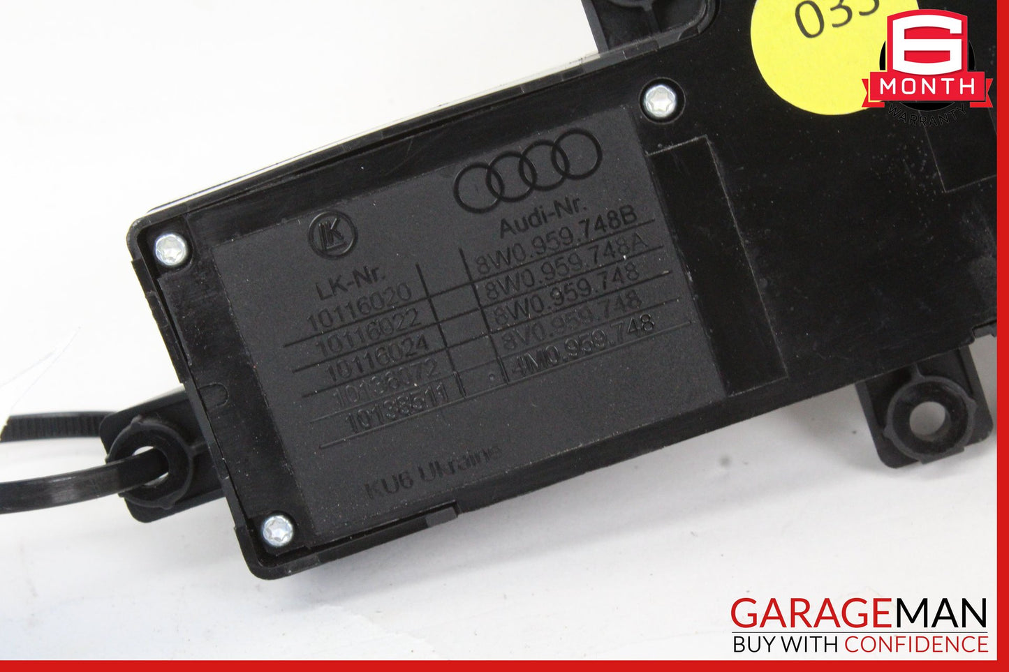 2015-2024 Audi A4 Front Right Side Seat Adjustment Switch 8W0959748B OEM