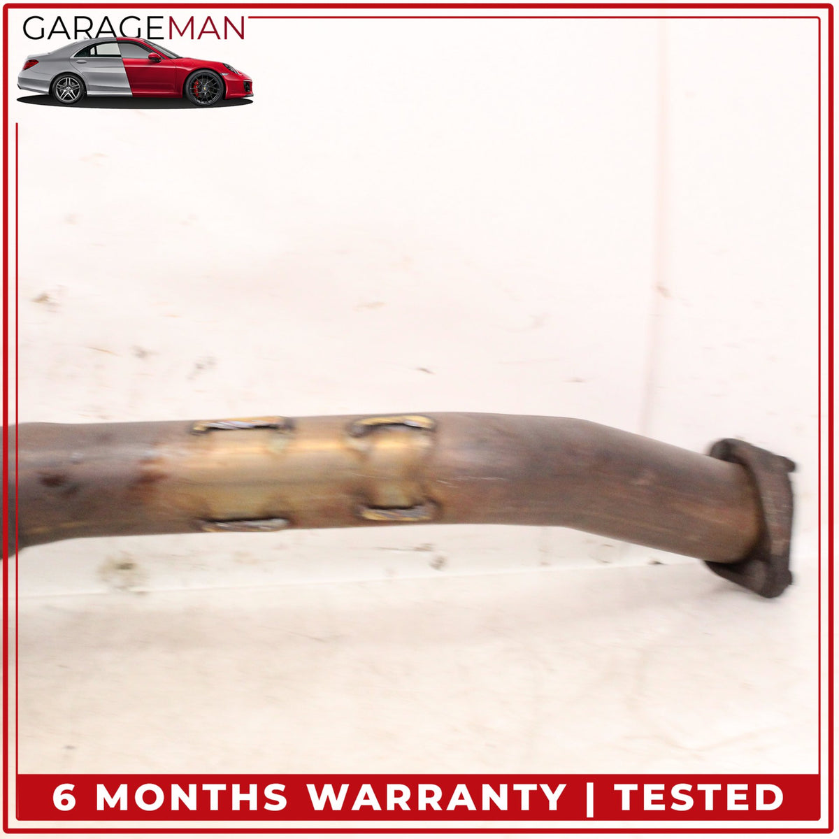 2007-2010 BMW X5 E70 Exhaust Manifold Downpipe Cylinder 1-3 7558769 OEM