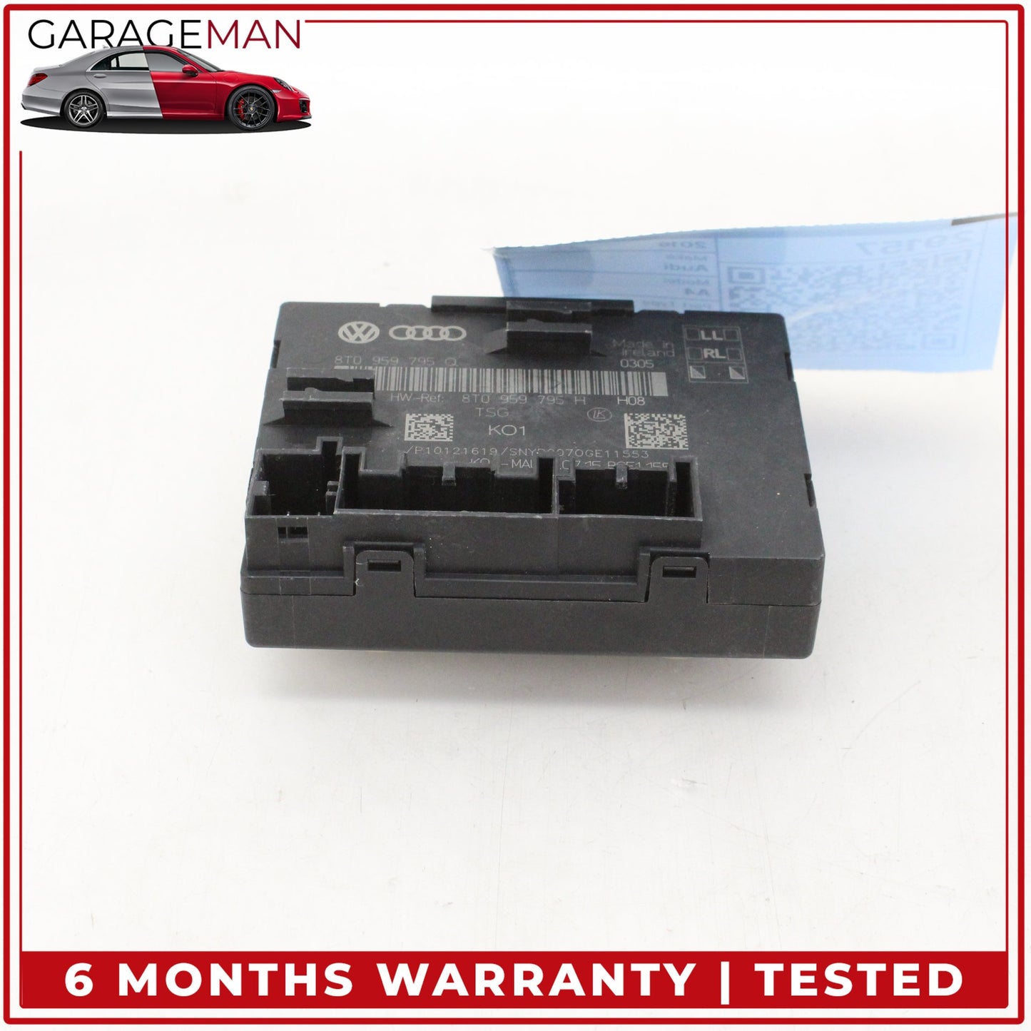 2013-2016 Audi A4 S4 Rear Left or Right Side Door Control Module 8T0959795Q OEM