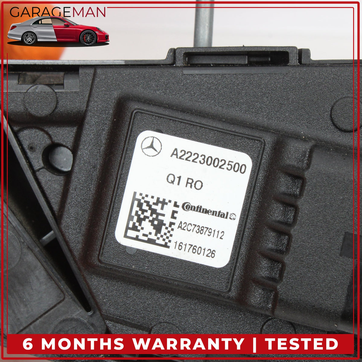 2015-2017 Mercedes W222 S550e Haptic Accelerator Gas Pedal Module 2223002500 OEM