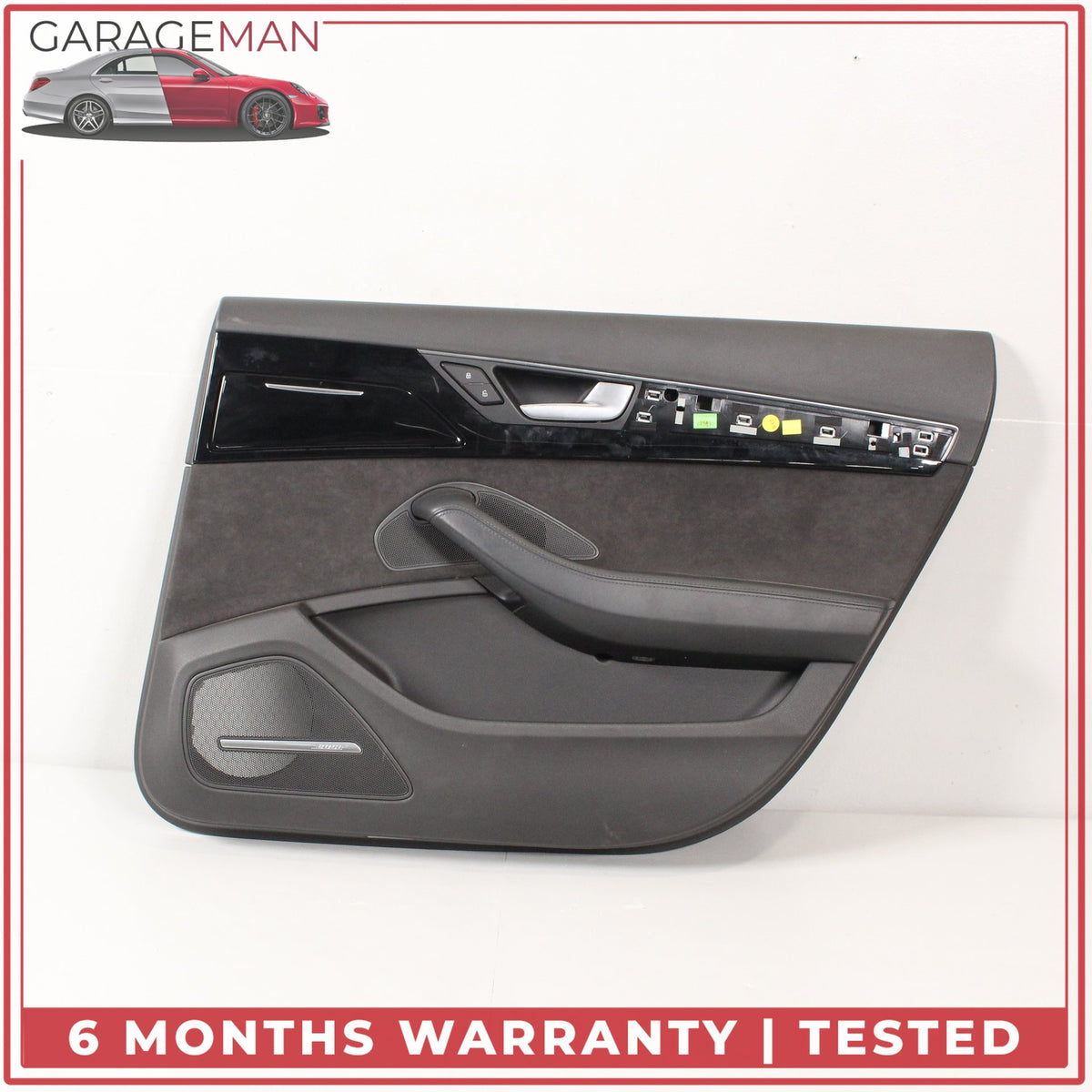 2011-2018 Audi A8 S8 Rear Right Side Interior Door Trim Cover Panel OEM