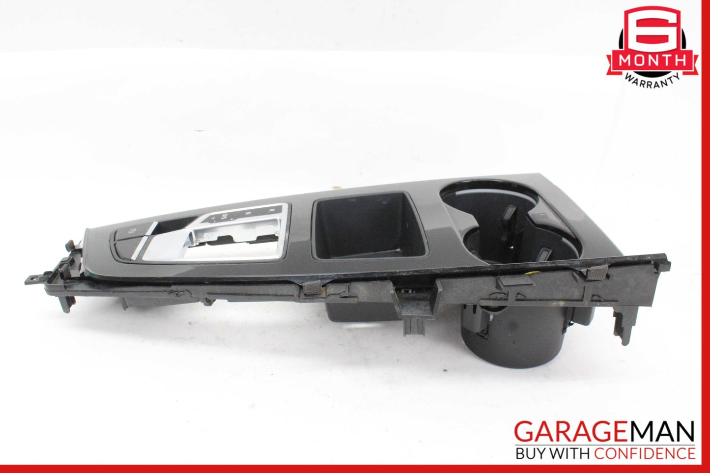 2017-2024 Audi A4 B9 Sedan Front Console Cup Holder w/ Shift Bezel 8W0862533D